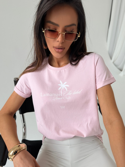 Tshirt MALIBU róż La Manuel Tshirt MALIBU róż La Manuel