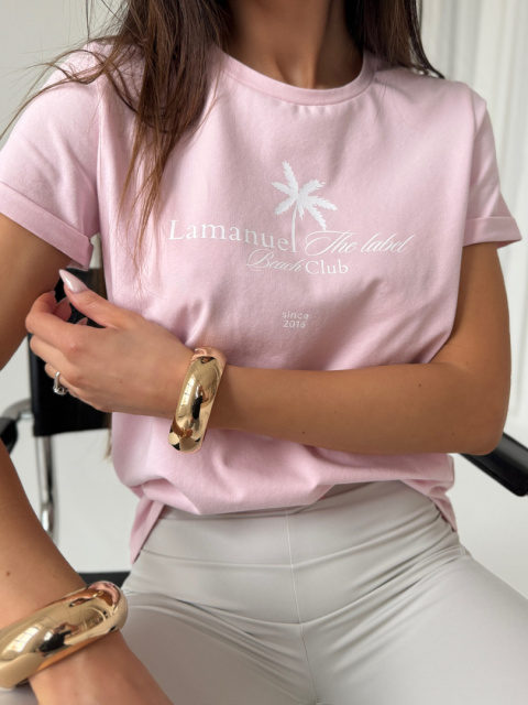 Tshirt MALIBU róż La Manuel Tshirt MALIBU róż La Manuel