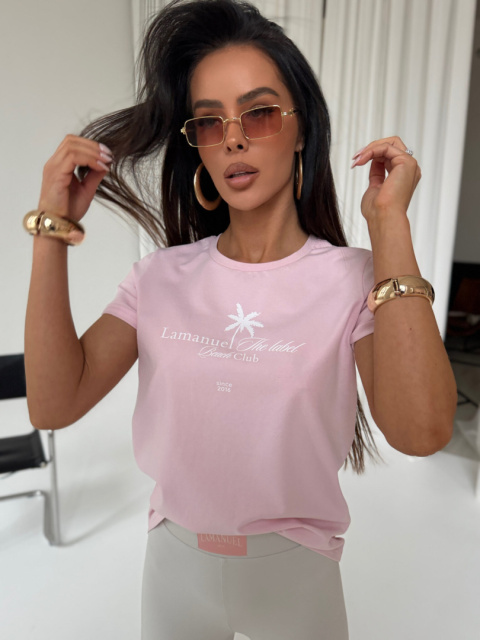 Tshirt MALIBU róż La Manuel Tshirt MALIBU róż La Manuel