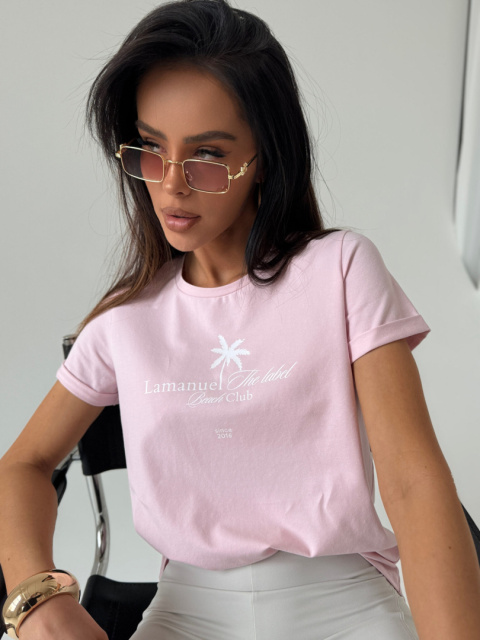 Tshirt MALIBU róż La Manuel Tshirt MALIBU róż La Manuel