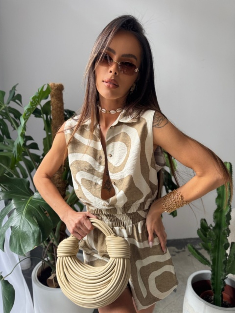 Komplet THE PALM beż La Manuel