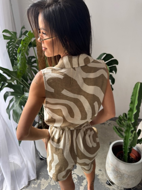 Komplet THE PALM beż La Manuel