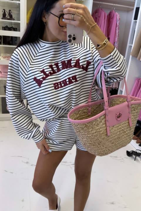 Komplet bluza i szorty LAMILLA STRIPES La Milla Komplet bluza i szorty LAMILLA STRIPES La Milla