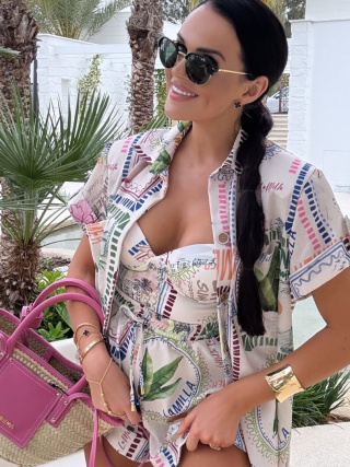 Strój kąpielowy monikini/ body LAMILLA SUMMER jasny beż La Milla
