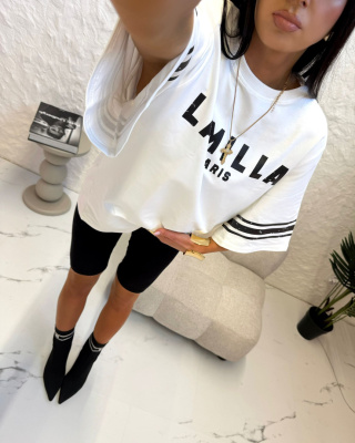 T-shirt oversize LAMILLA biały La Milla