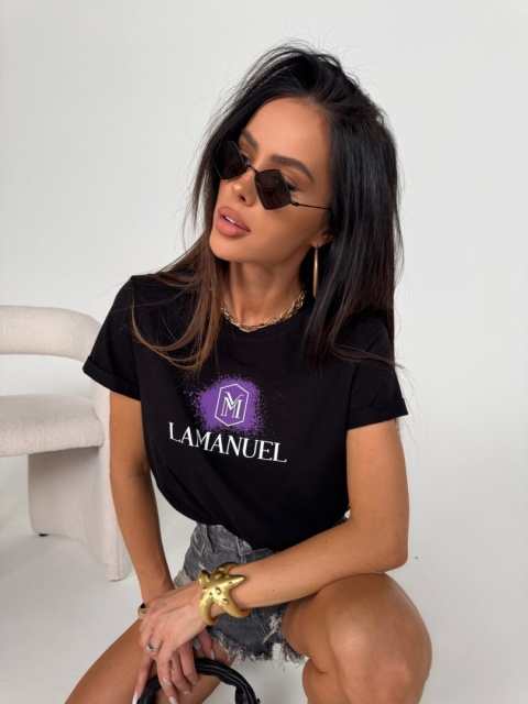 Tshirt DRIP czarny La Manuel Tshirt DRIP czarny La Manuel