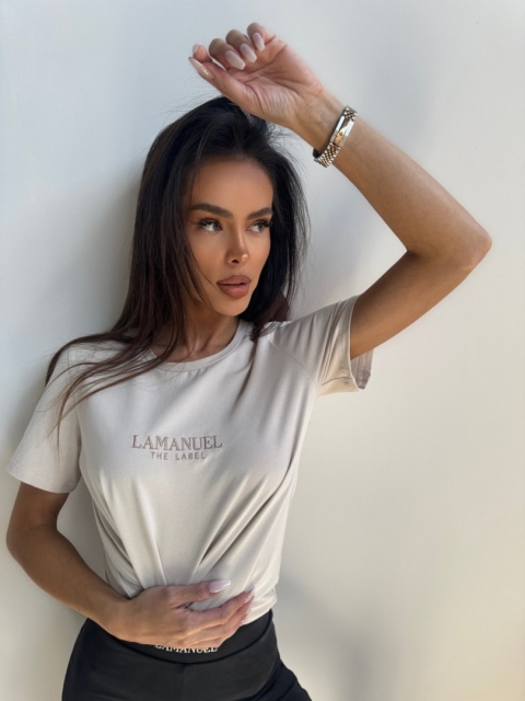 Tshirt MIRA beż La Manuel