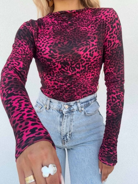 Bluzka SKIN print pantera By Me