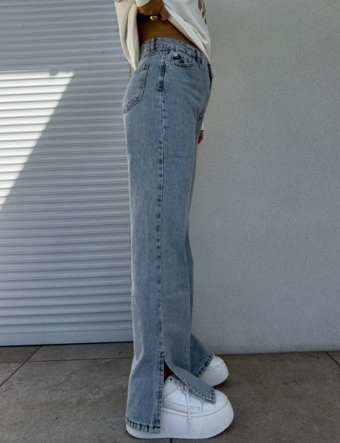 Jeansy FLARED – dark jeans By Me