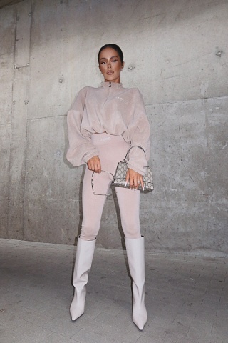Bluza WARM UP taupe La Manuel