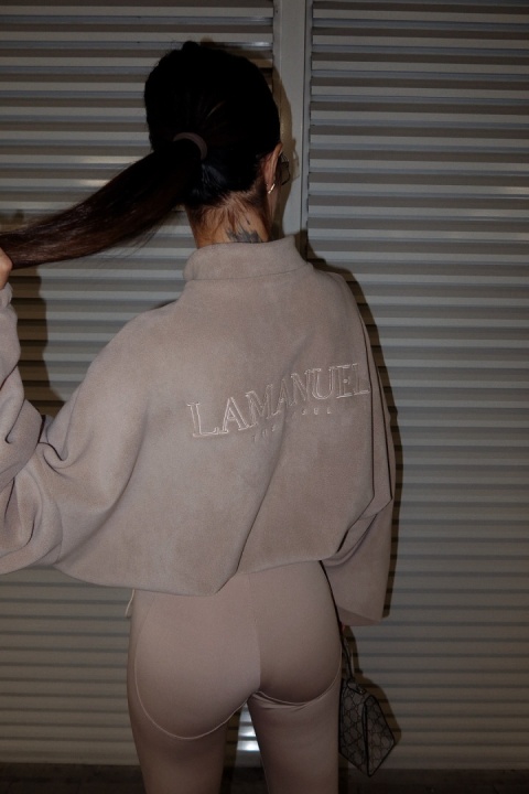 Bluza WARM UP taupe La Manuel