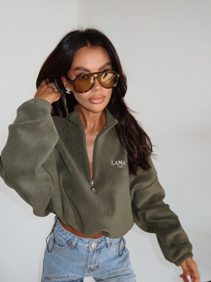 Bluza WARM UP khaki La Manuel