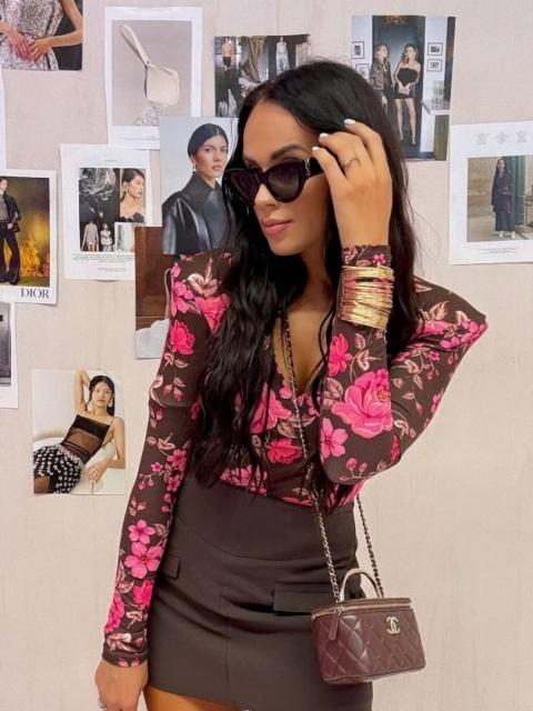 Body czekoladowe w kwiaty La Milla Body czekoladowe w kwiaty La Milla