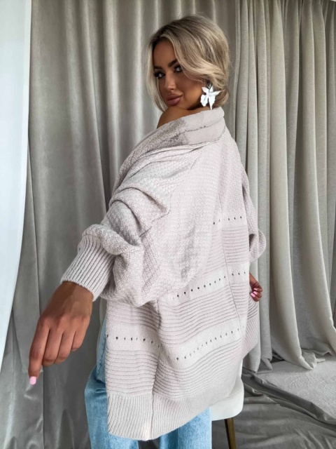 Kardigan DREAM taupe By Me
