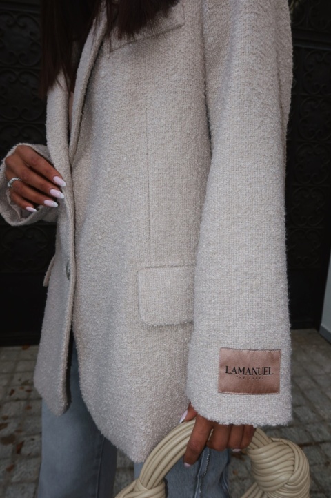 Marynarka FEMININE beż La Manuel