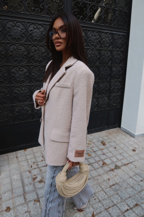 Marynarka FEMININE beż La Manuel