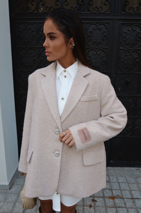 Marynarka FEMININE beż La Manuel