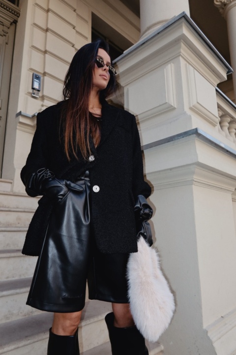 Marynarka FEMININE czarna La Manuel