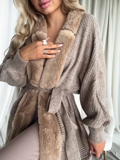 Kardigan DREAM mokka By Me