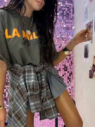 Tshirt LAMILLA khaki