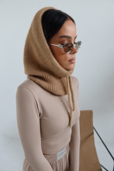 Balaclava TENDER beż La Manuel