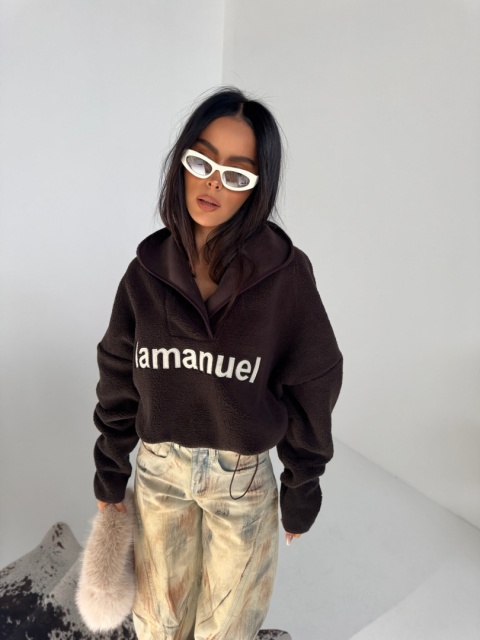 Bluza ASPEN czekoladowa La Manuel