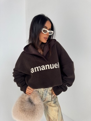 Bluza ASPEN czekoladowa La Manuel