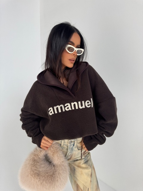 Bluza ASPEN czekoladowa La Manuel