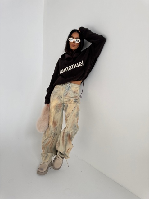 Bluza ASPEN czekoladowa La Manuel