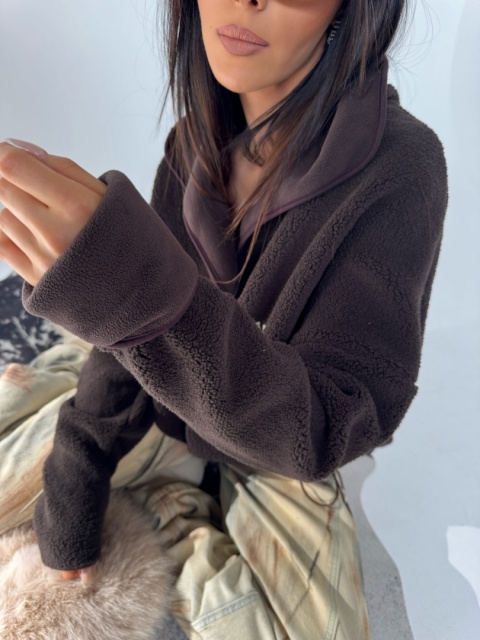 Bluza ASPEN czekoladowa La Manuel