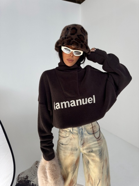 Bluza ASPEN czekoladowa La Manuel