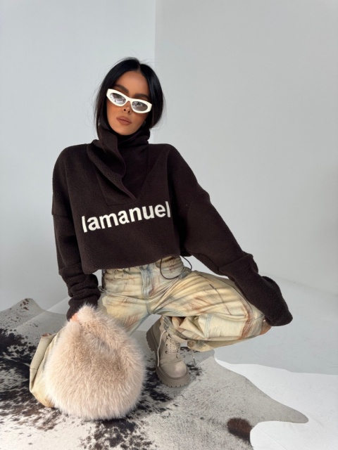 Bluza ASPEN czekoladowa La Manuel