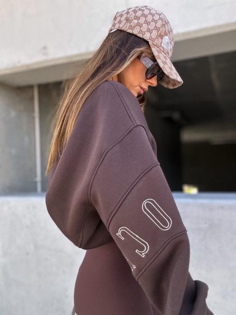 Bluza BASKETA czekoladowy brąz La Coca