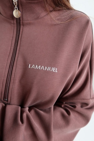 Bluza MOVE czekolada La Manuel