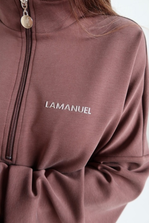 Bluza MOVE czekolada La Manuel