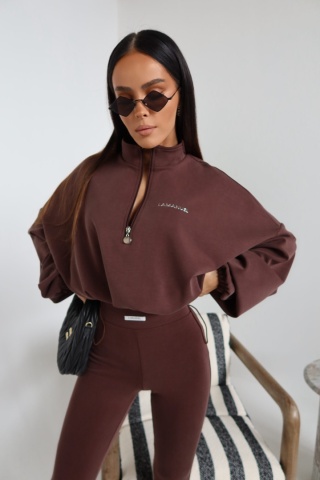 Bluza MOVE czekolada La Manuel