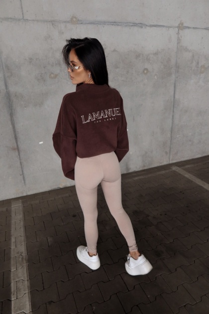 Bluza WARM UP czekolada La Manuel