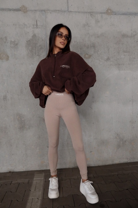 Bluza WARM UP czekolada La Manuel