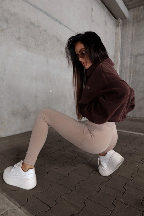 Bluza WARM UP czekolada La Manuel