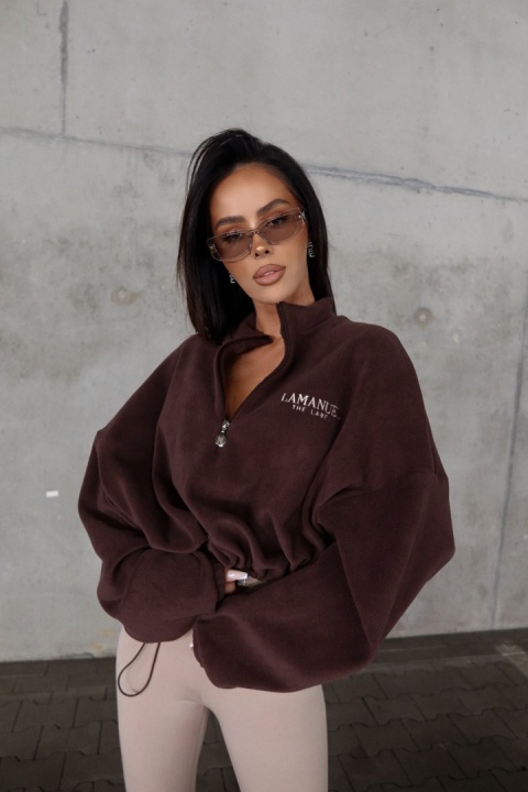 Bluza WARM UP czekolada La Manuel