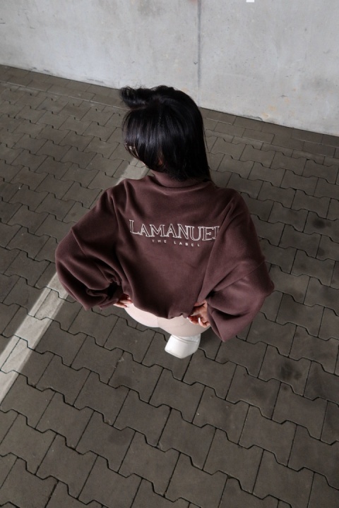 Bluza WARM UP czekolada La Manuel