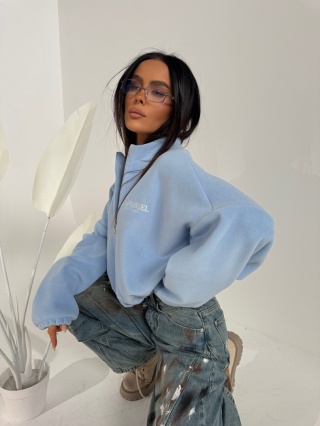 Bluza WARM UP błękit La Manuel