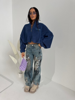 Bluza WARM UP jeans La Manuel