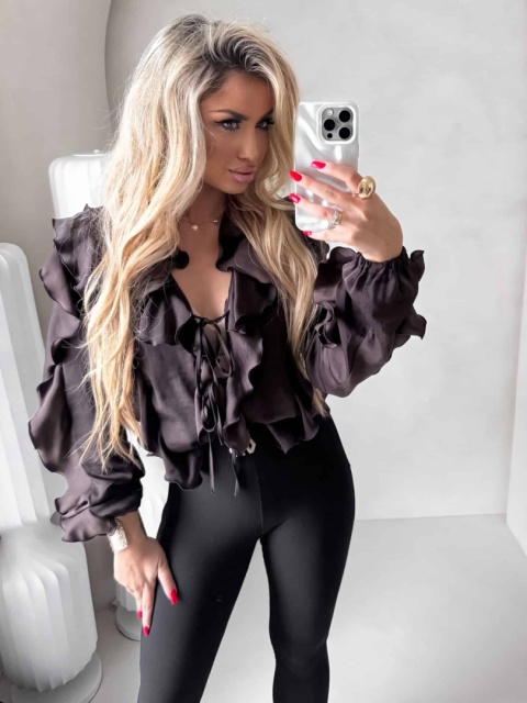 Bluzka COURTNEY czekoladowa By Me