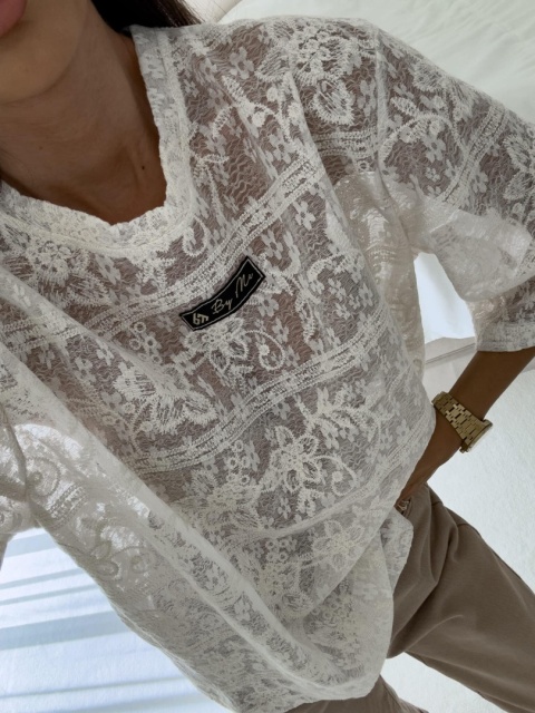 Bluzka PEROLA ecru By Me