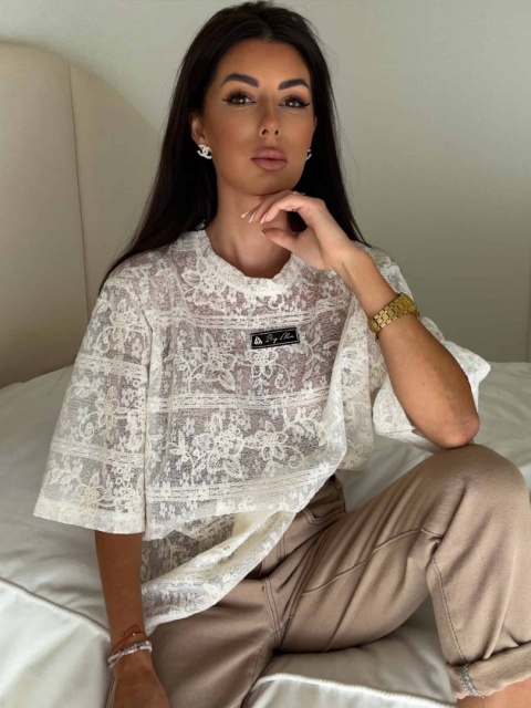 Bluzka PEROLA ecru By Me