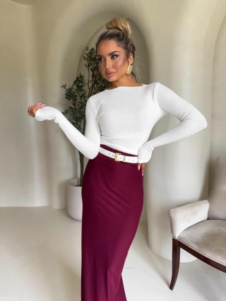 Bluzka WAFELEK ecru By Me