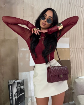 Bluzka siatka BORDO La Milla