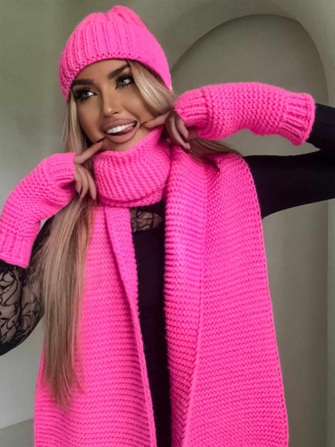 Komplet ALASKA barbie róż By Me