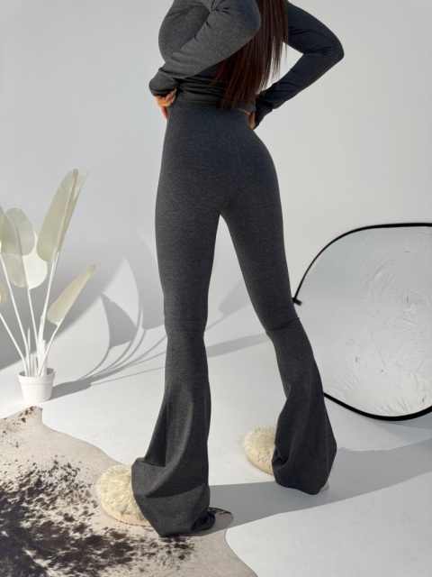 Komplet ORIGIN top i legginsy grafit La Manuel